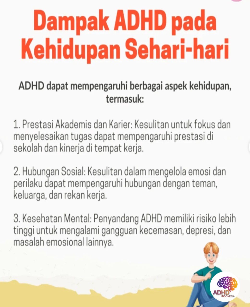 ADHD dan Hubungan Sosial Anak di Lingkungan Sekolah di Kabupaten Tebo